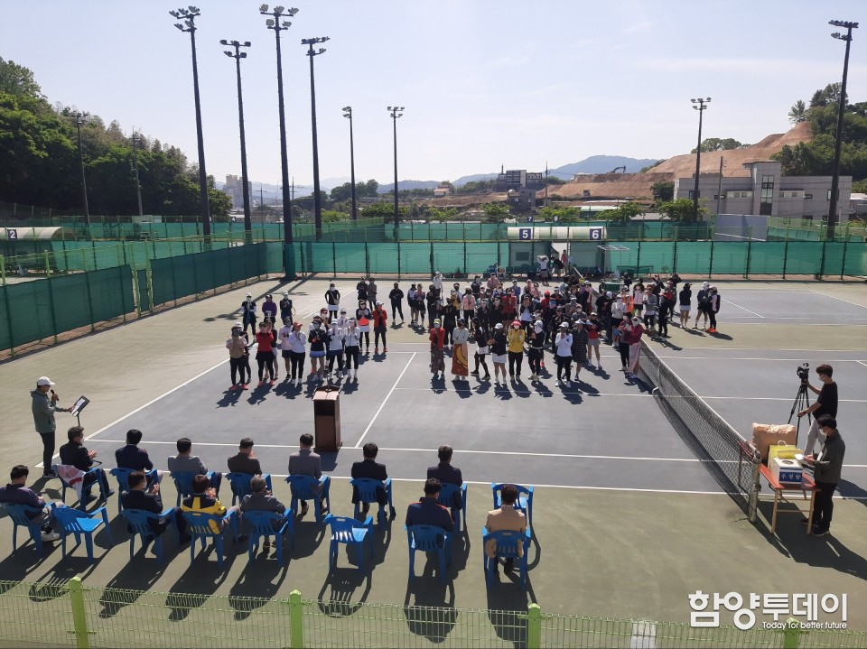 제11회 물레방아골 함양군수배 전국동호인 테니스대회 개최